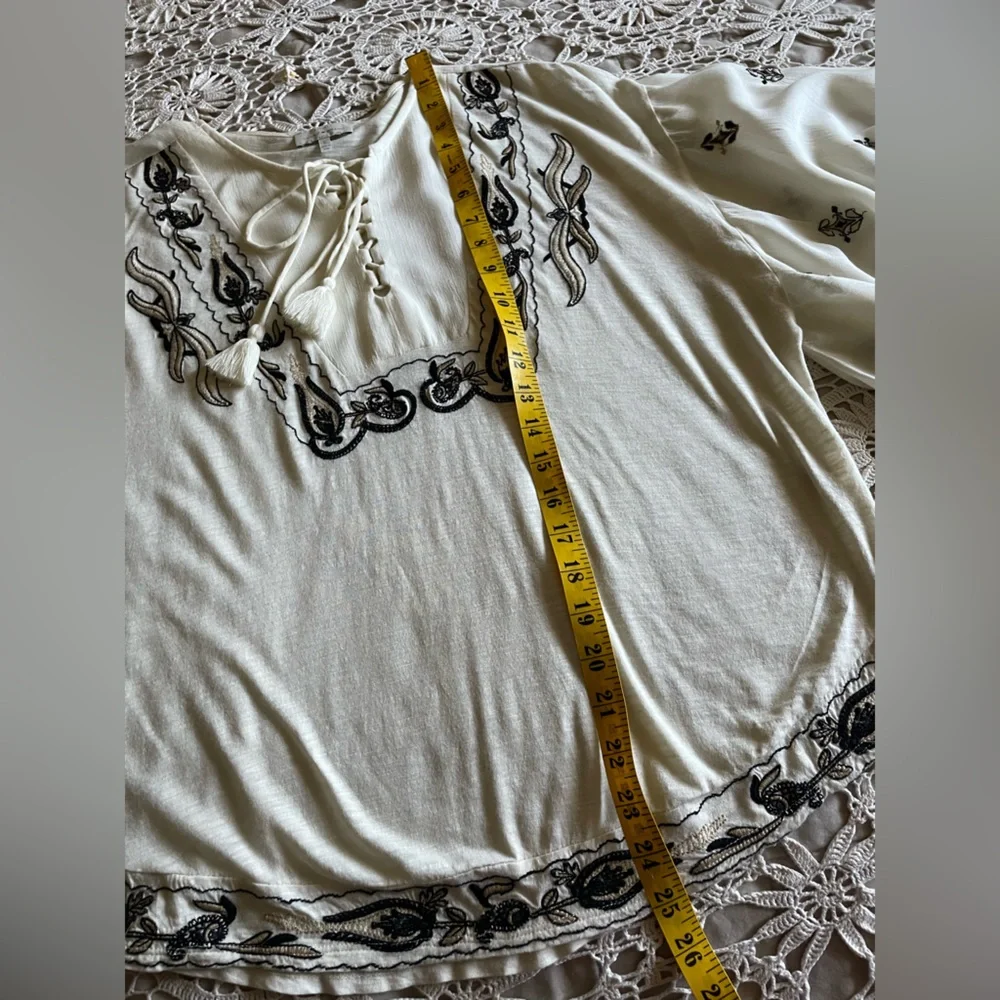 Lucky brand bohemian top - Picture 9 of 10